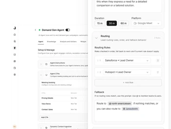 Docket-demand gen agent