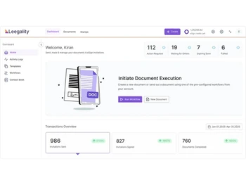 Leegality-dashboard
