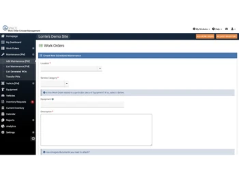 eSPACE-work order