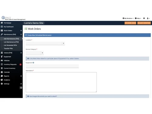 eSPACE-work order
