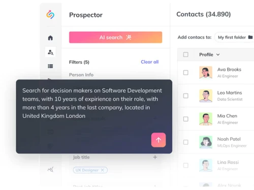 SalesQL-AI search