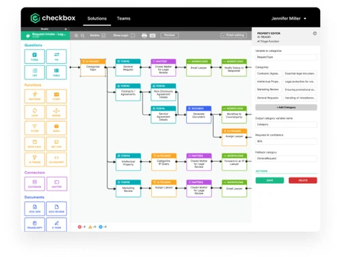 Checkbox-workflow