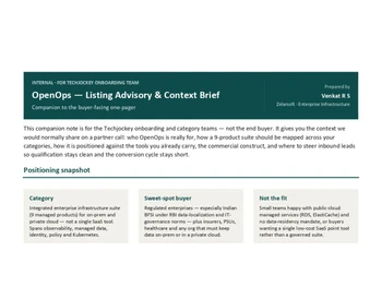 OpenOps context