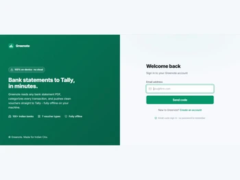 Greenote login