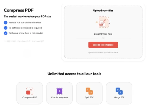 PDFAid-compress pdf