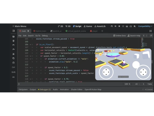 Godot Engine-console