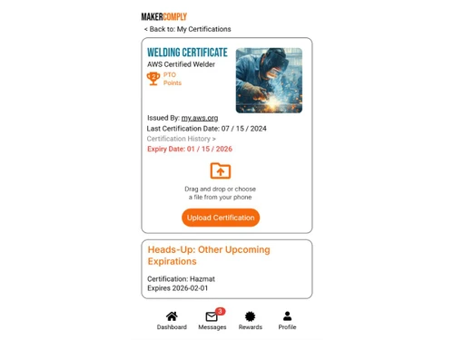 MakerComply files