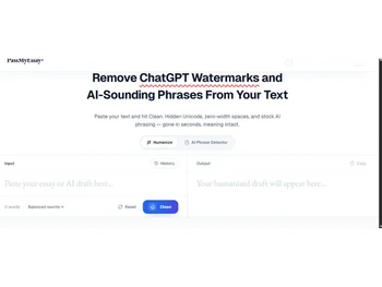 PassMyEssay Ai tools