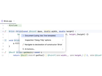 CLion-editor
