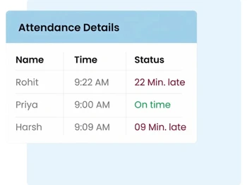 Attendo attendance