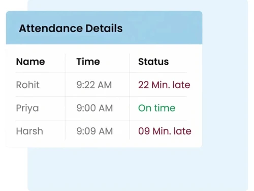 Attendo attendance