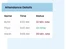 Attendo attendance