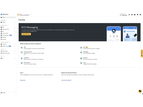 Sinch-dashboard