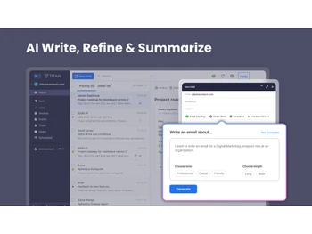 Titan Email-AI write