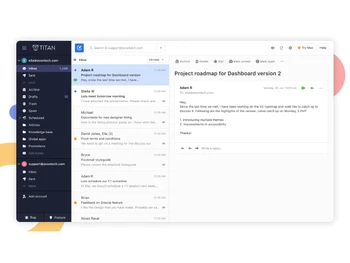 Titan Email-web client