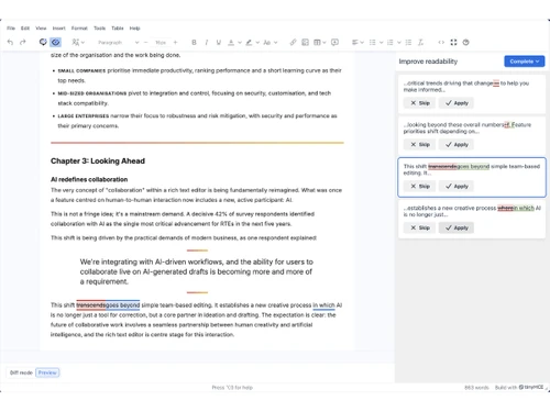TinyMCE-improve readability