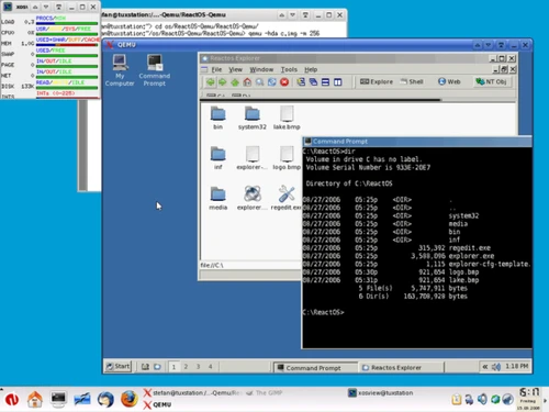 QEMU-emulation