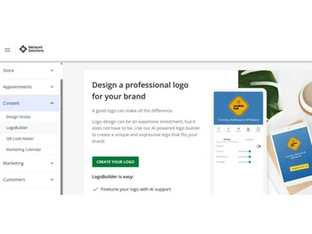 Network Solutions-logo builder