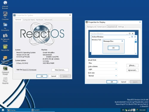 ReactOS-mizu theme