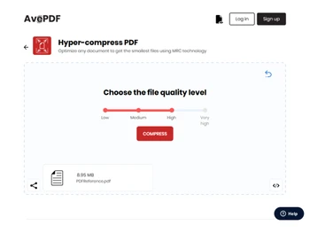 AvePDF-compress