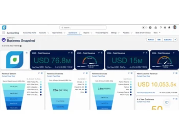 Accounting Seed dashboard