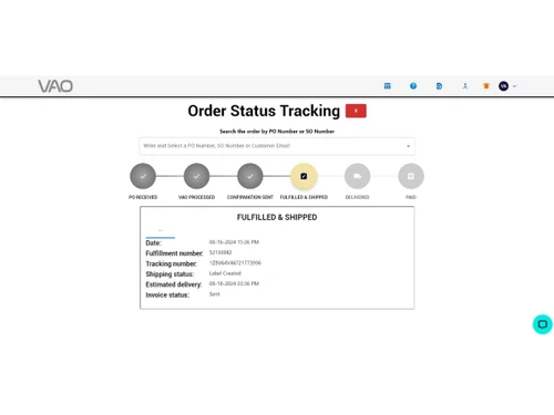 VAO-tracking