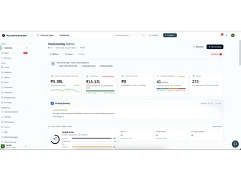 ConnecTribe dashboard