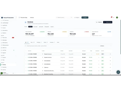 ConnecTribe invoices