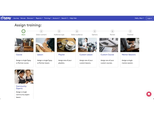 Typsy-assign training
