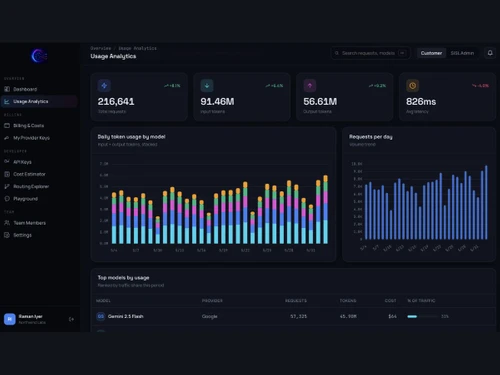 NeuroRoute usage Analytics