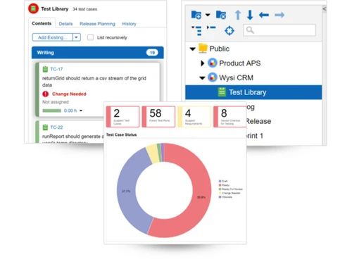 Perforce ALM test library