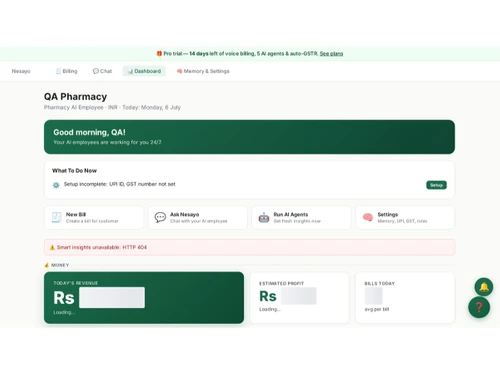 Nesayo QA Pharmacy