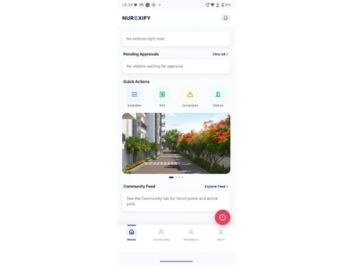 Nurexify communit feed
