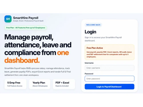 SmartHMIS login