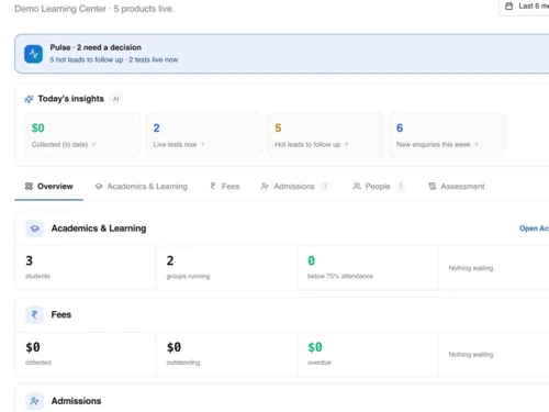 EdPayU dashboard
