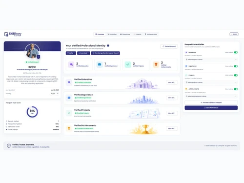 SkillStory student