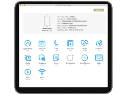 Elcomsoft Mobile Forensic Bundle dashboard