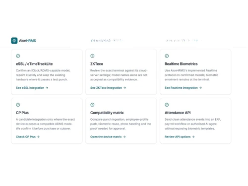 AionHRMS Features