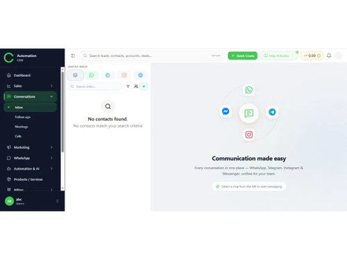 Connect WhatsApp contacts