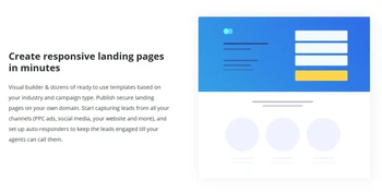 leadsquared creat responsive landing pages