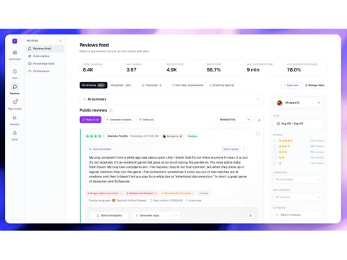 AppReply reviews