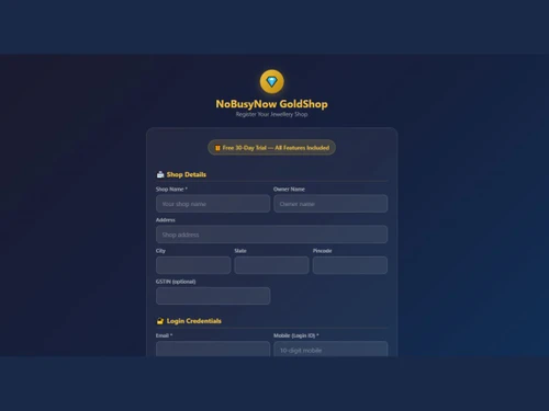 NoBusyNow login