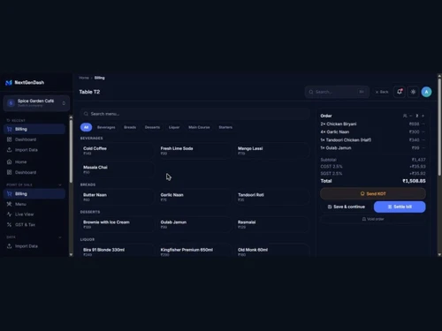 NextGenDash dashboard