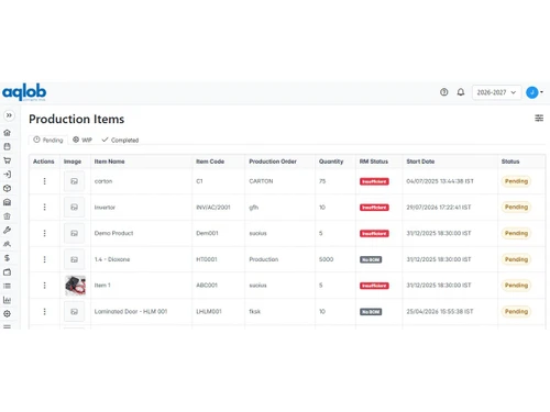 Aqlob dashboard