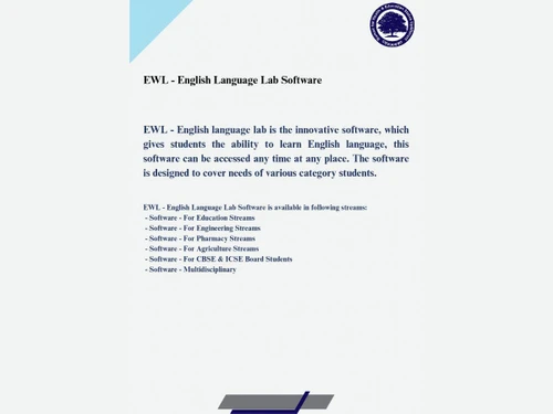EWL - English Language Lab Software