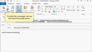 Mapilab Send personally