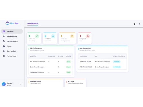 MeruBot-dashboard