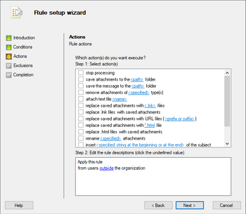 Attachment Save for Exchange