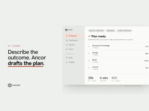 Ancor OS Dashboard