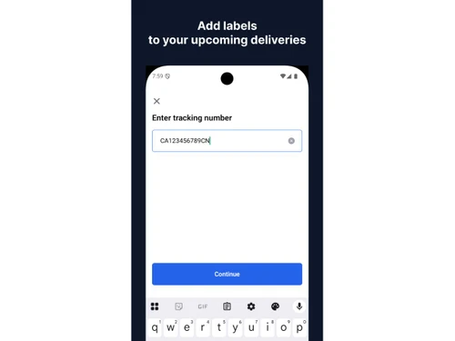 Ordertracker labels